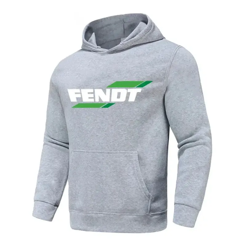 Fashion Hoodie Men Fashion Tractor FENDT Sweatshirt with Print Autumn Winter Streetwear Men Women Casual Pullover Hoody Male