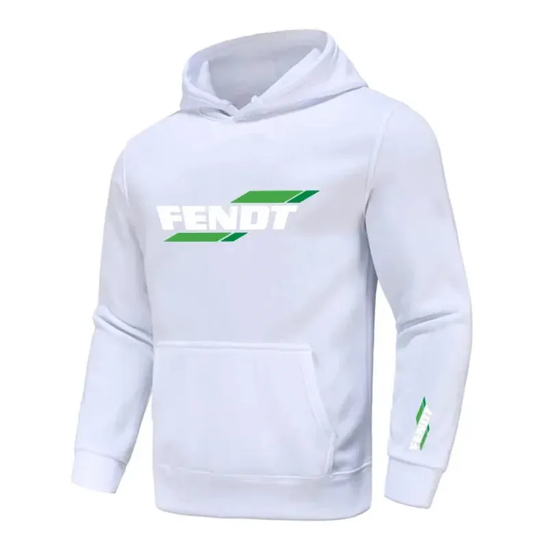 Fashion Hoodie Men Fashion Tractor FENDT Sweatshirt with Print Autumn Winter Streetwear Men Women Casual Pullover Hoody Male