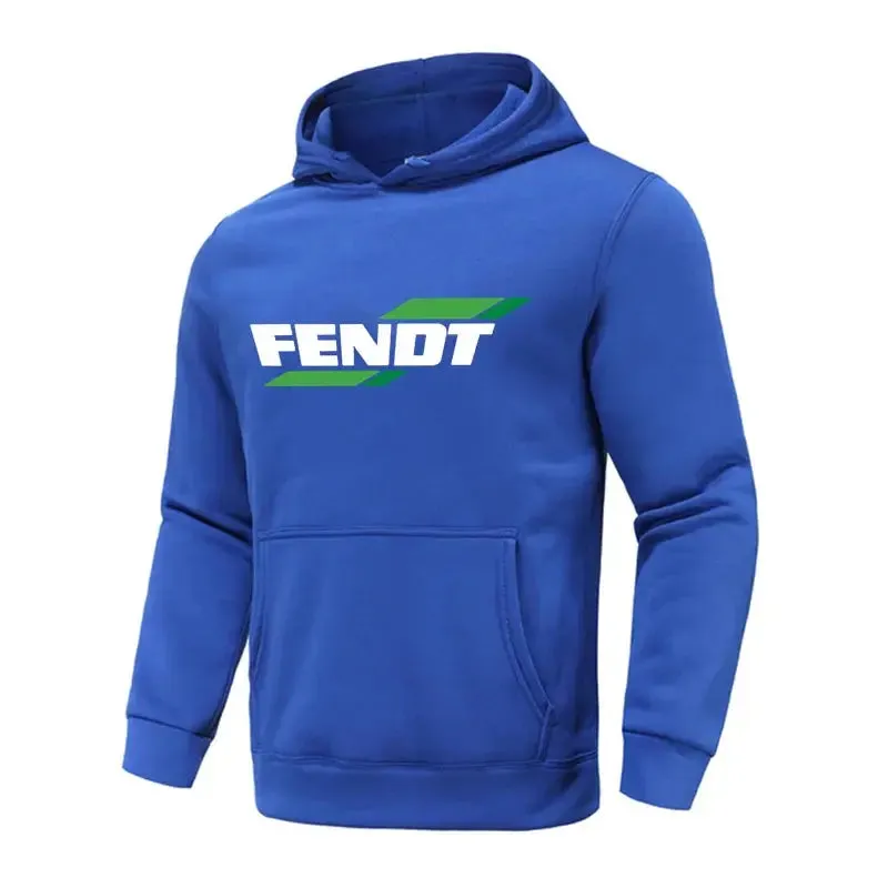 Fashion Hoodie Men Fashion Tractor FENDT Sweatshirt with Print Autumn Winter Streetwear Men Women Casual Pullover Hoody Male