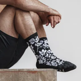 Floral Crew Sock