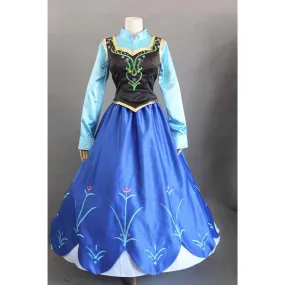 Frozen Anna Princess beautiful & elegant cosplay dress