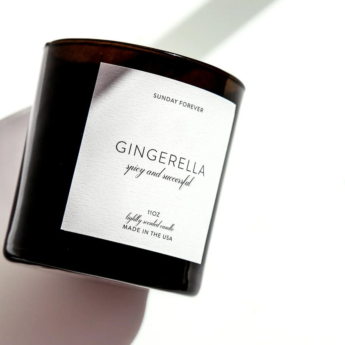 Gingerella Luxury Candle with Sandalwood and Ginger