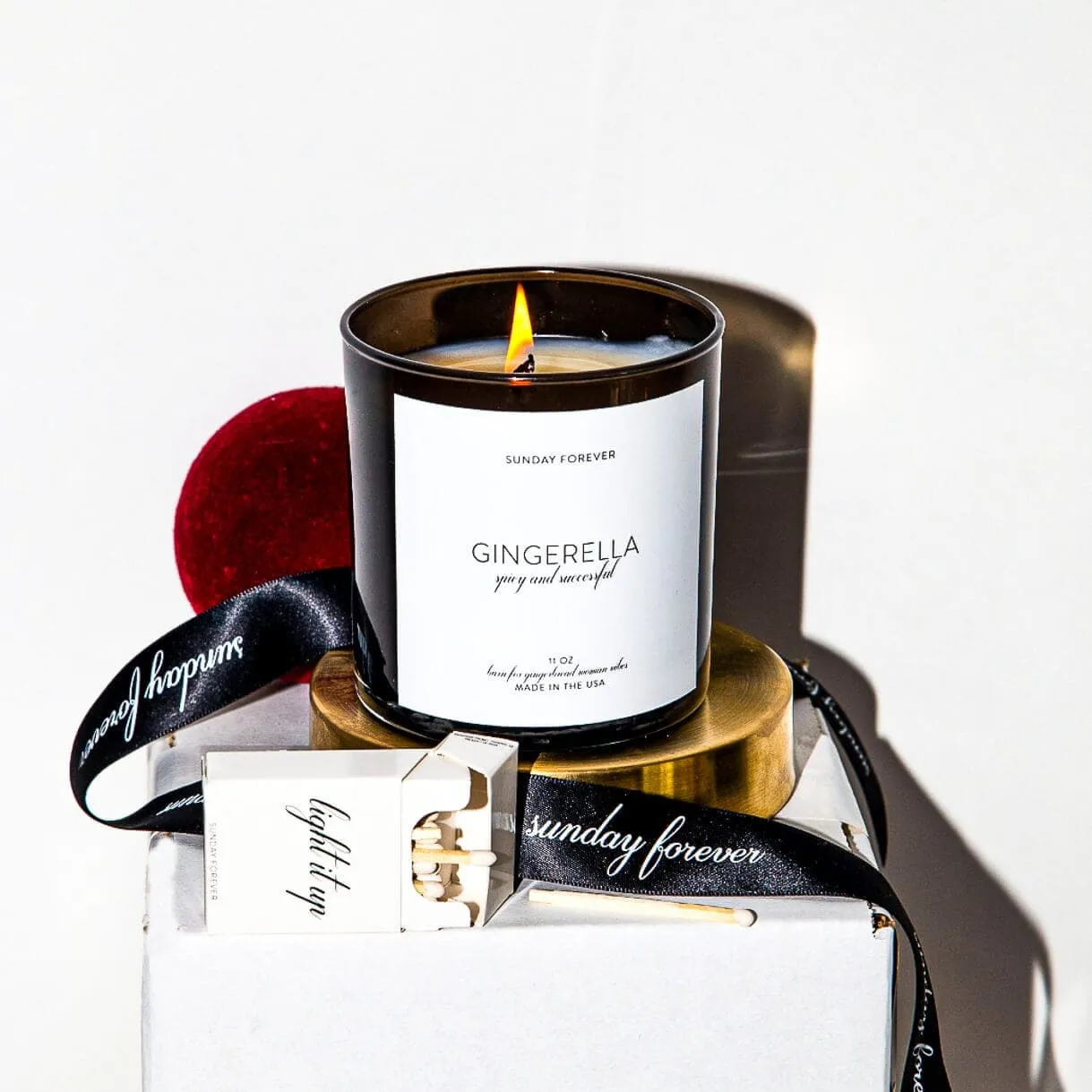 Gingerella Luxury Candle with Sandalwood and Ginger