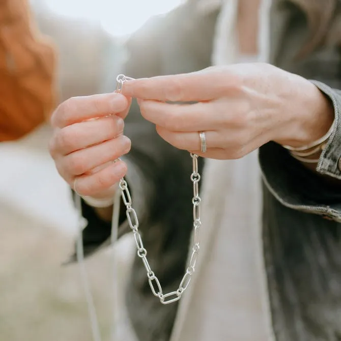 Handmade Chunky Chain Necklace