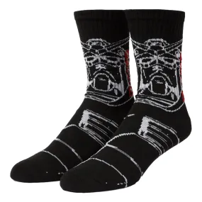 HUF HUF X GUNDAM RX-78 GLOW CREW SOCK-BLACK