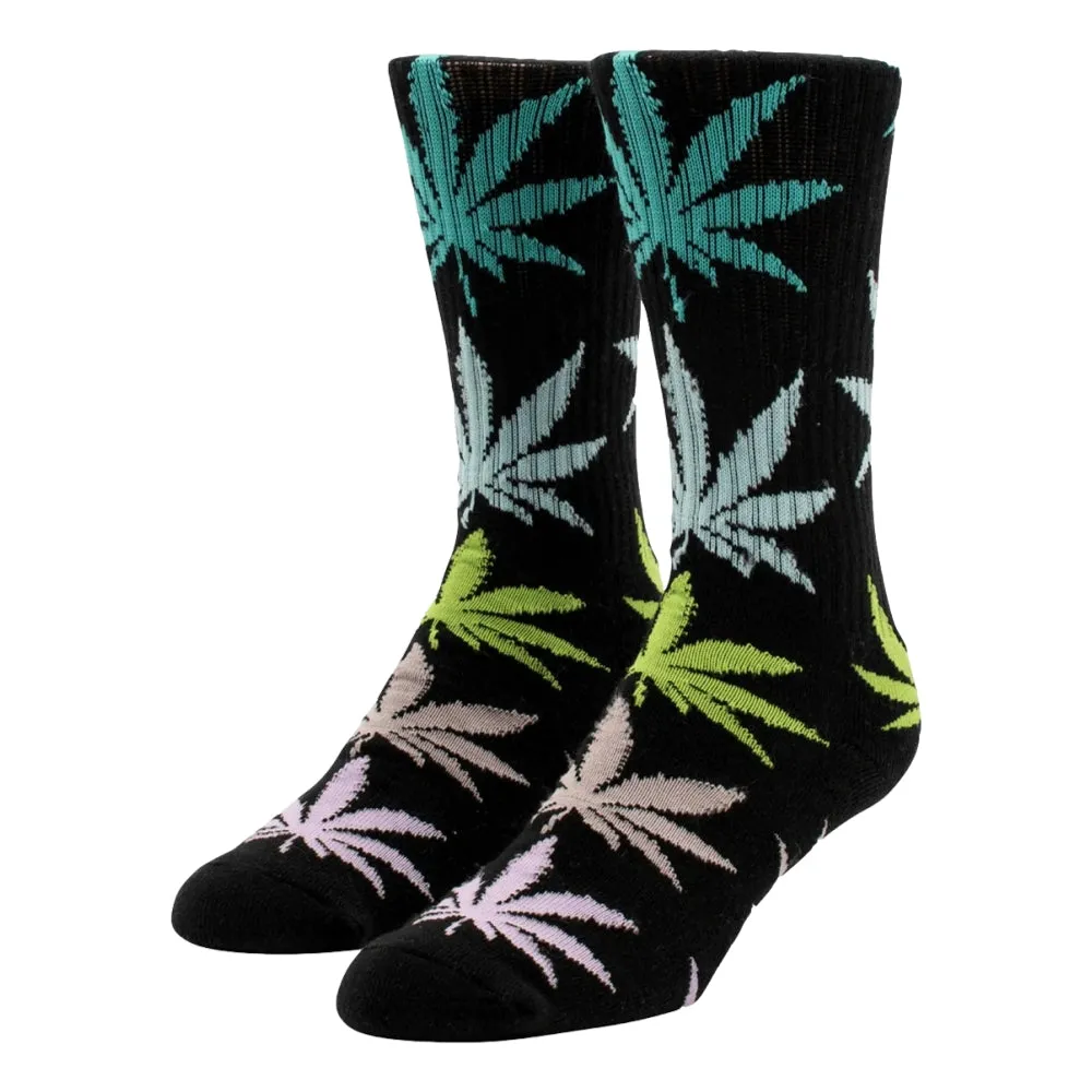 HUF MULTI HIT PLANTLIFE SOCK-BLACK