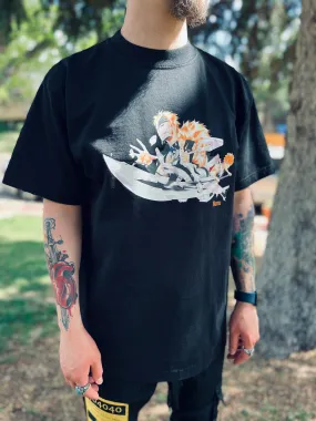 ICHIGO EVOLUTION SHIRT - BLACK/FADED BLACK