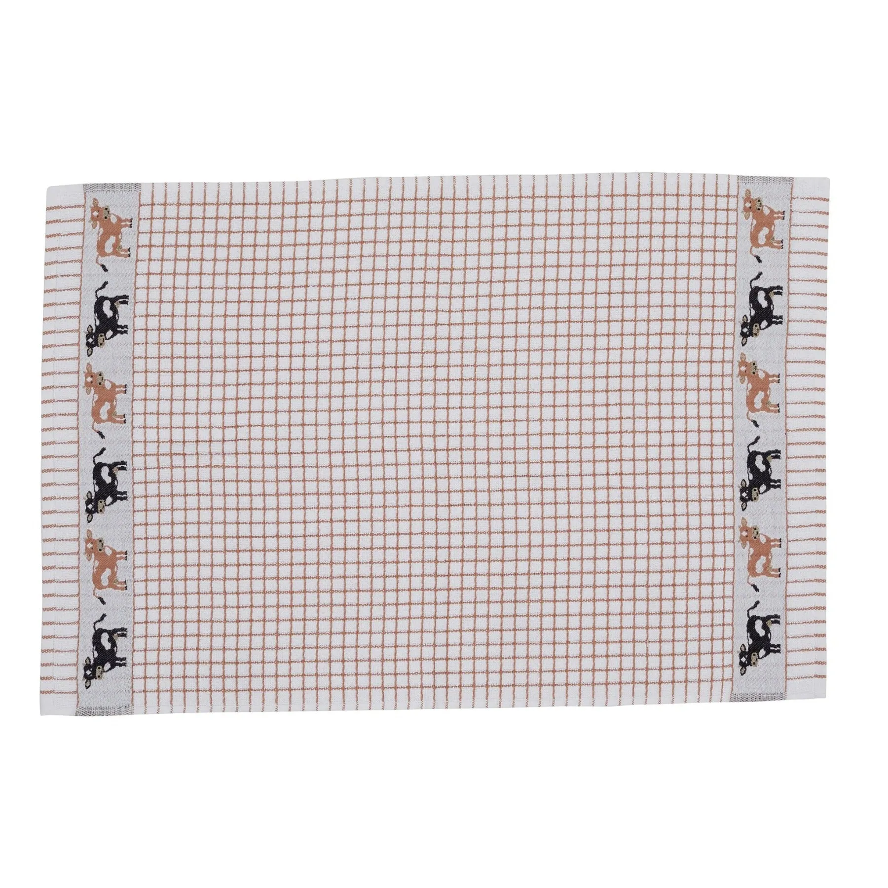 Jacquard Patterned Cotton Terry Tea Towel