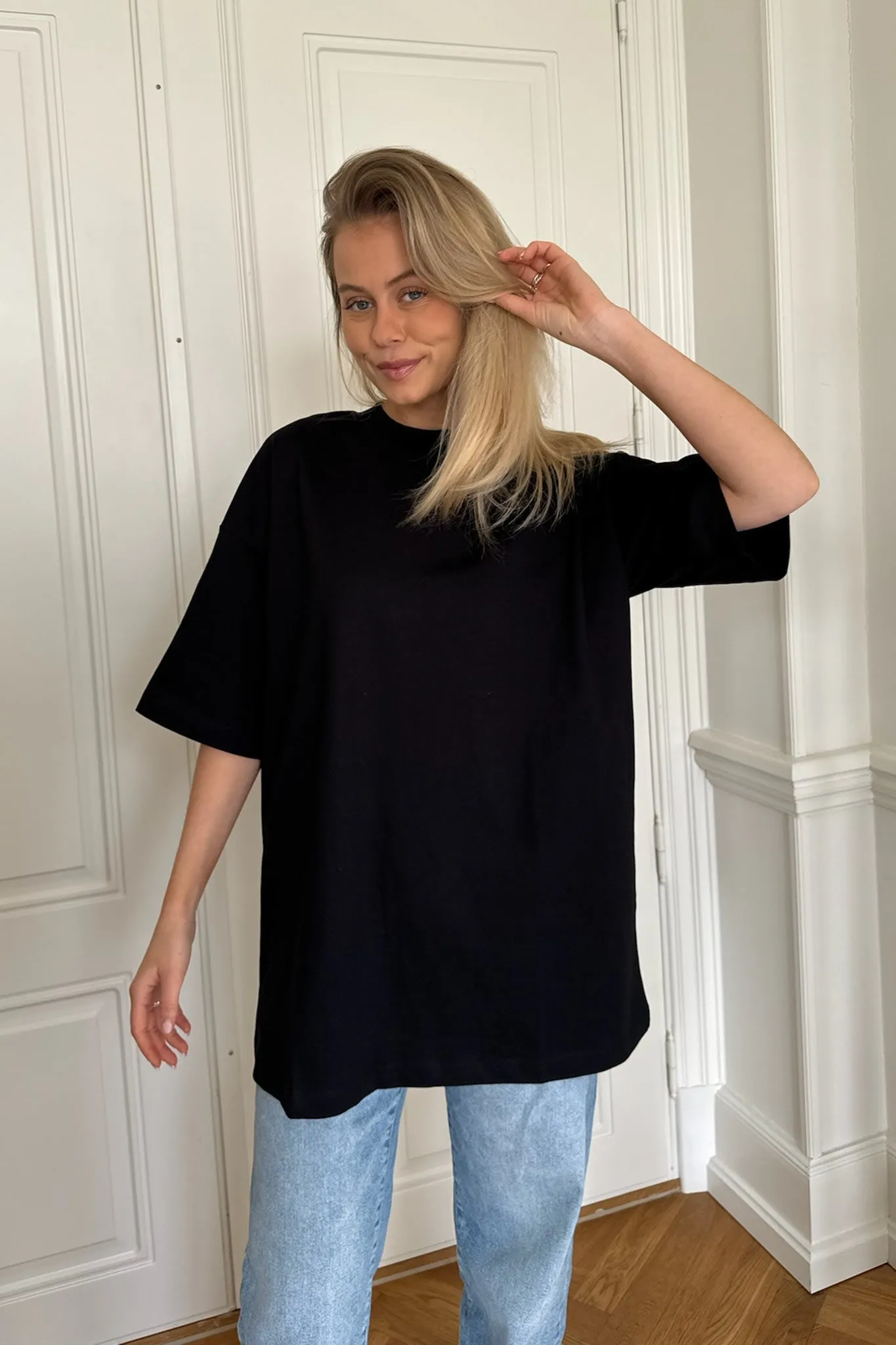 JXValeria Oversized Tshirt - Sort