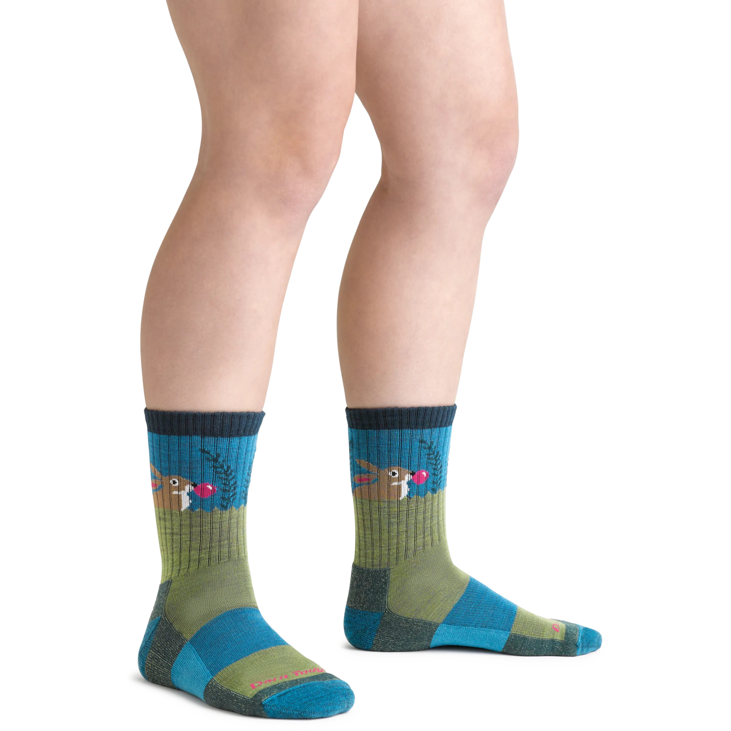 Kids Bubble Bunny Jr. Micro Crew  Lightweight  Sock