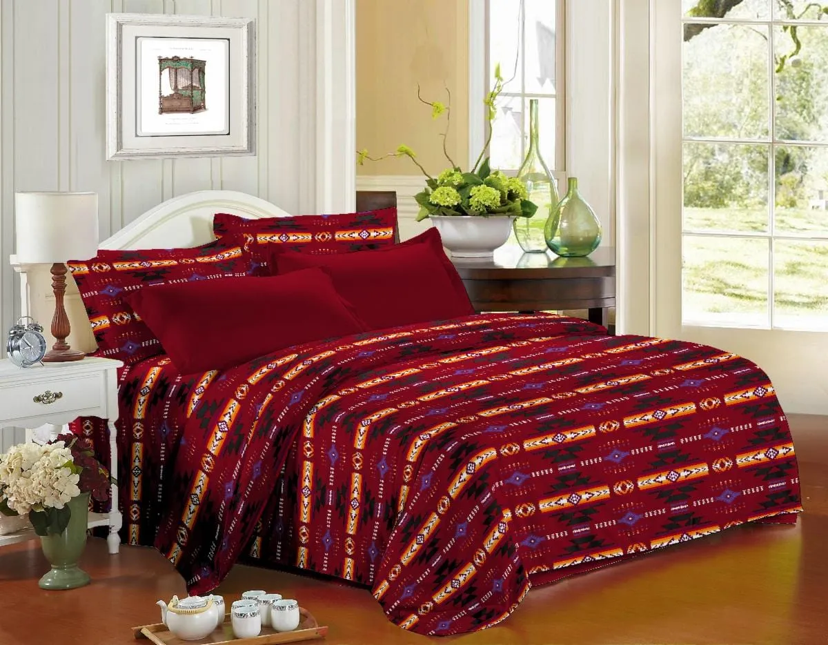 KING   6 piece Western LUXURY SHEET SET