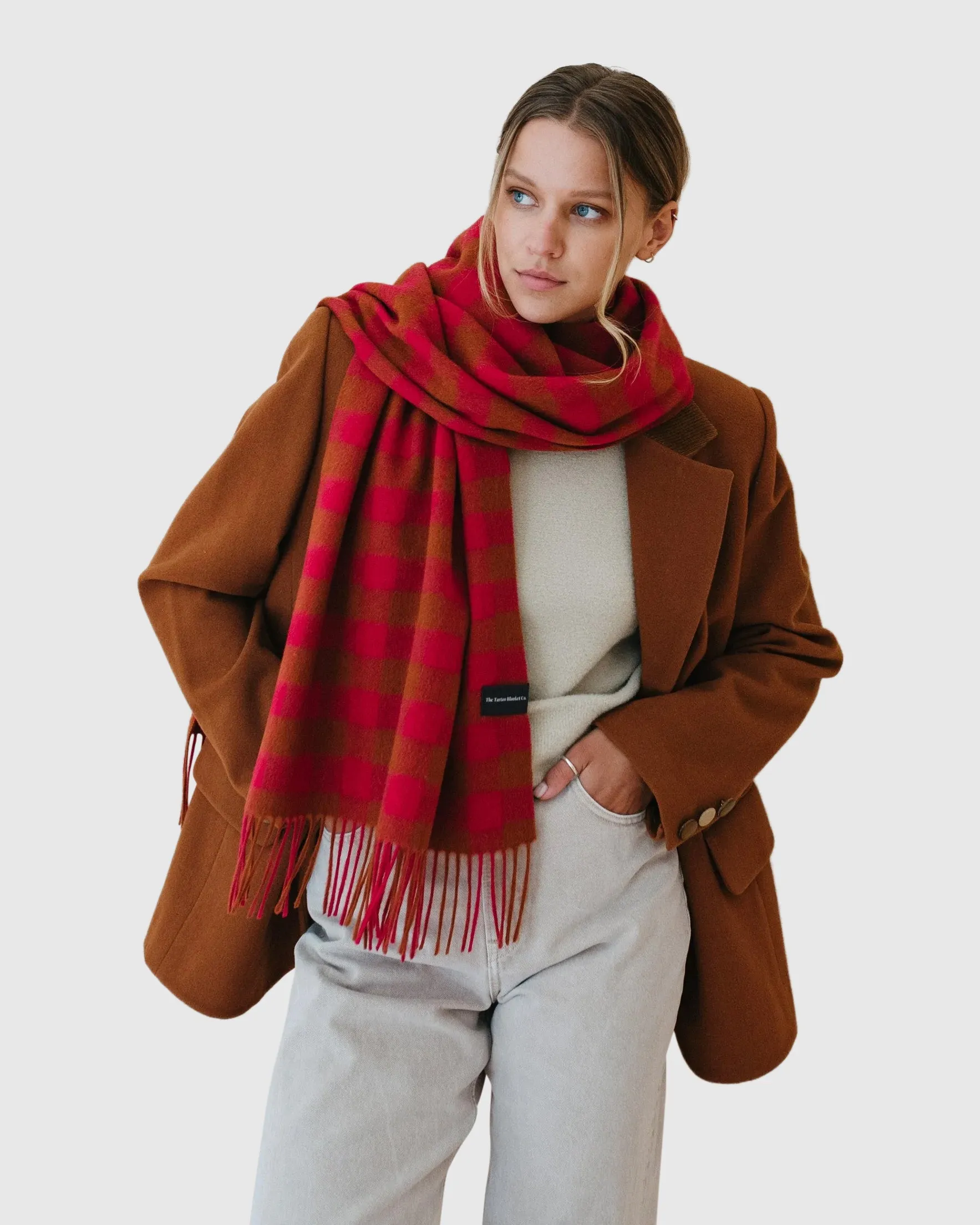 Lambswool Oversized Scarf