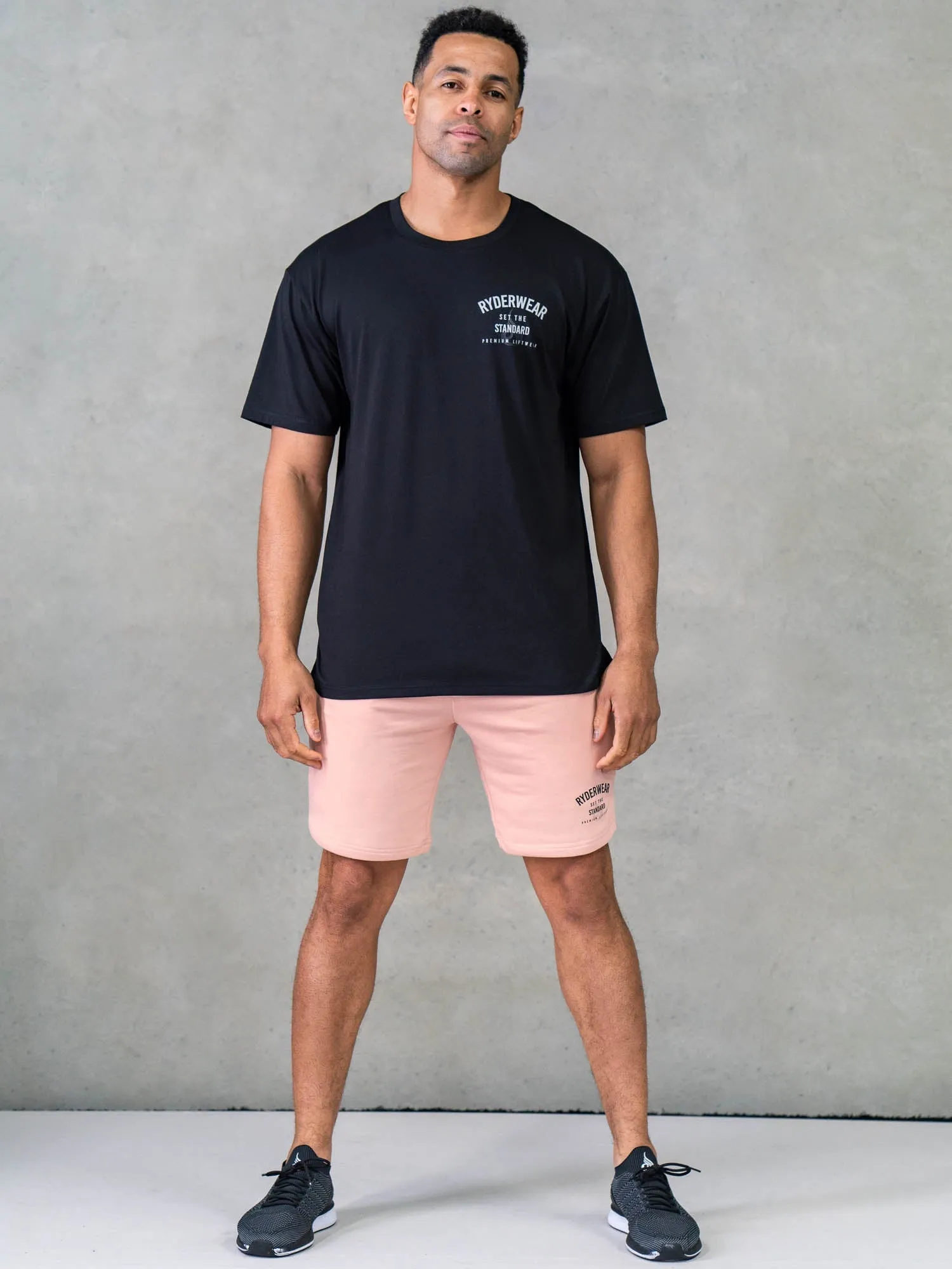 Legacy Track Shorts - Faded Pink