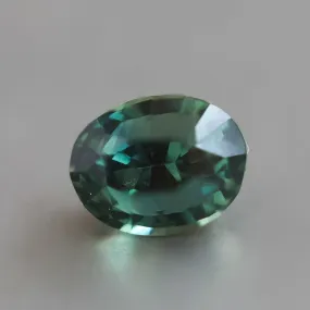 Loose 2 Ct Oval Teal Sapphire