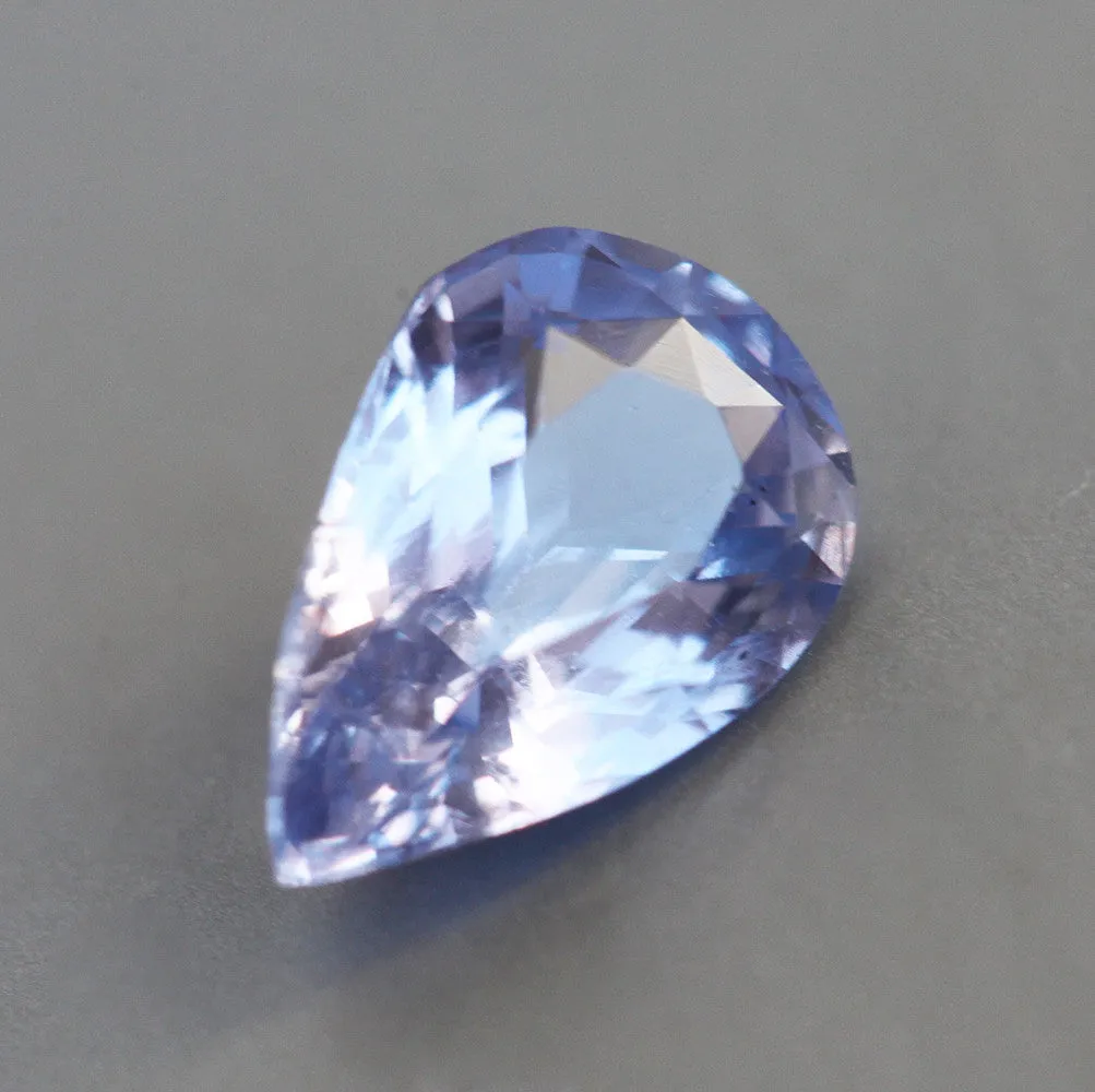 Loose 2.08 Ct Pear Violet Sapphire