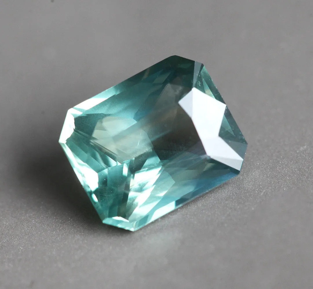 Loose 2.59 Ct Octagon Green Sapphire