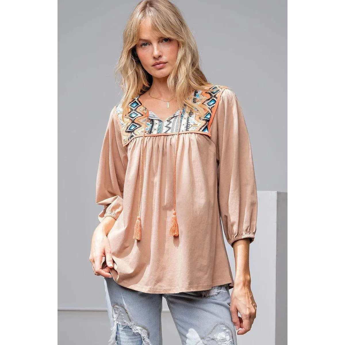 Loose Fit Cotton Top