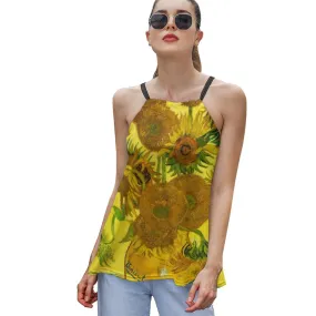 Loose Halter Neck Camisole (N01) Printed Camisole