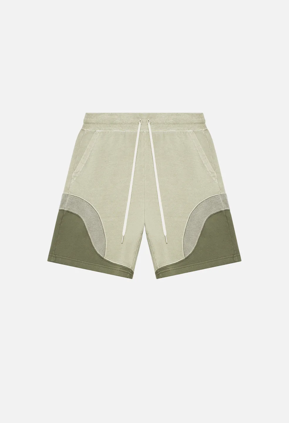 Loose Stitch Shorts / Washed Olive