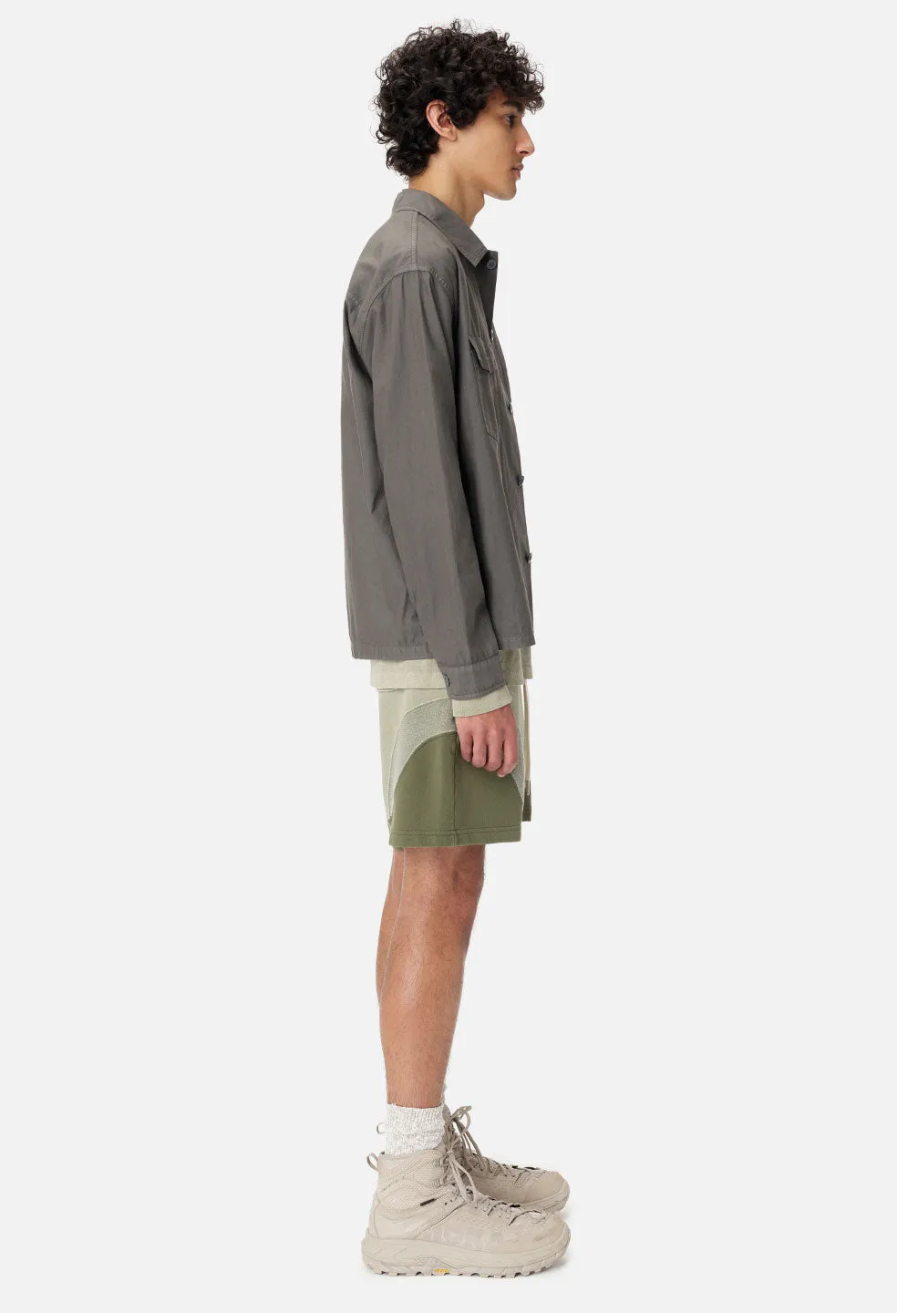 Loose Stitch Shorts / Washed Olive