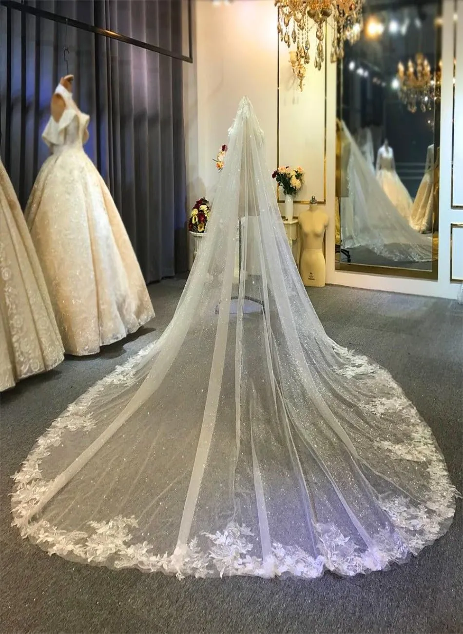 Luxury Long Train Wedding Veil  2020