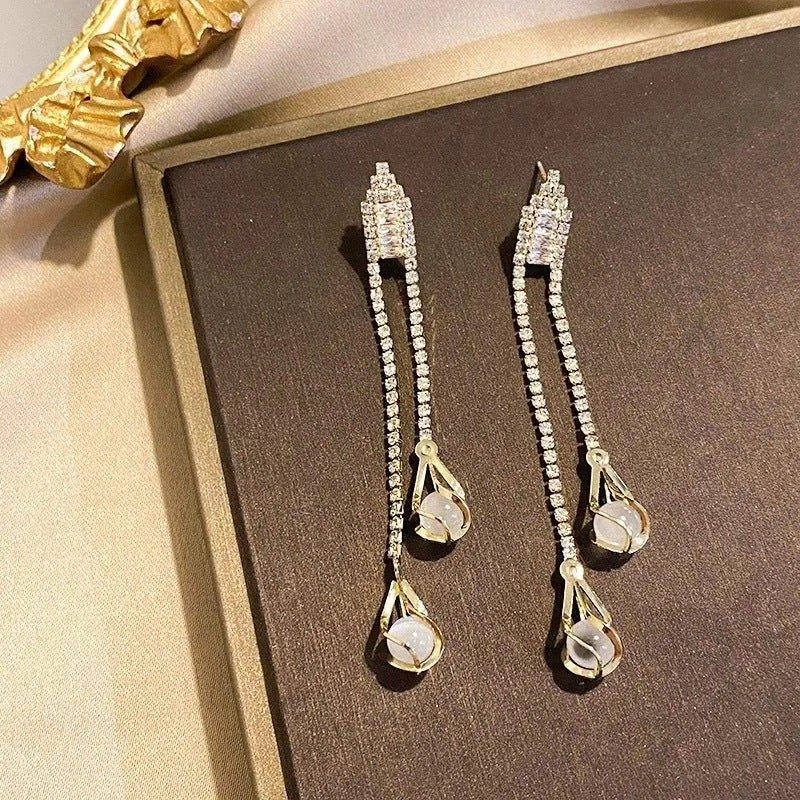 MAC097 French Style High-end Light Luxury Earrings