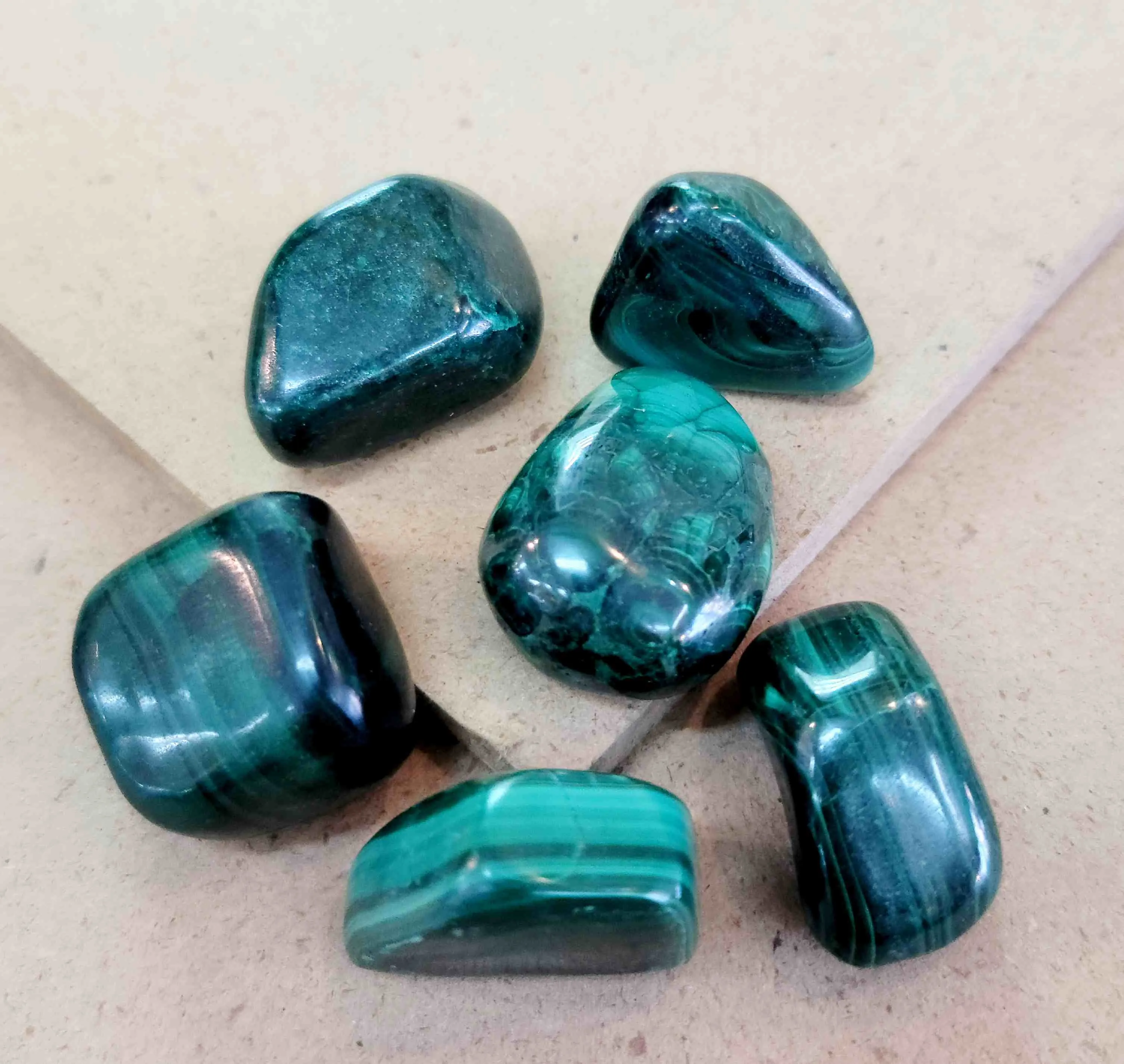 Malachite Loose Stone