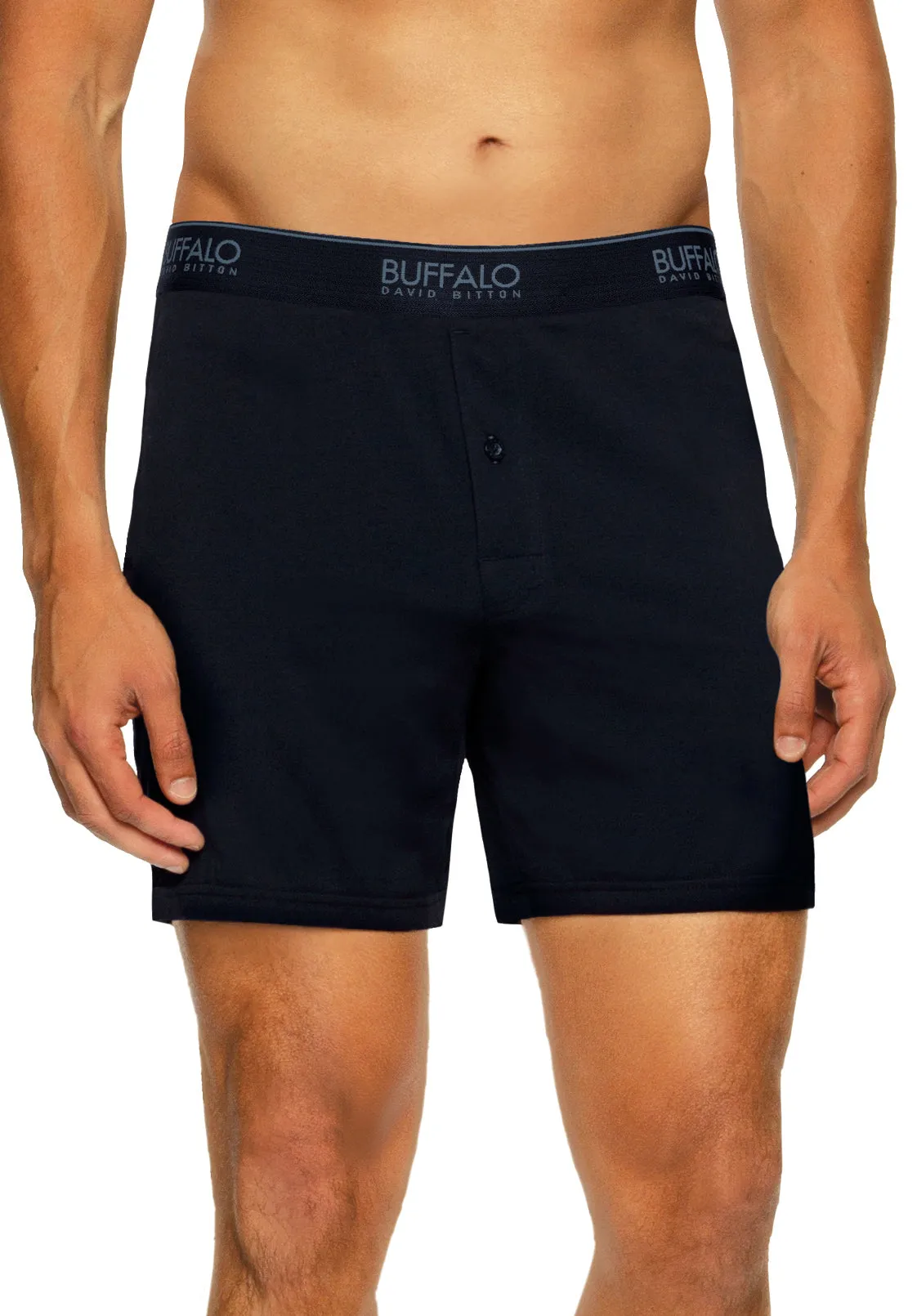 Men 3-pack Loose Boxers Navy