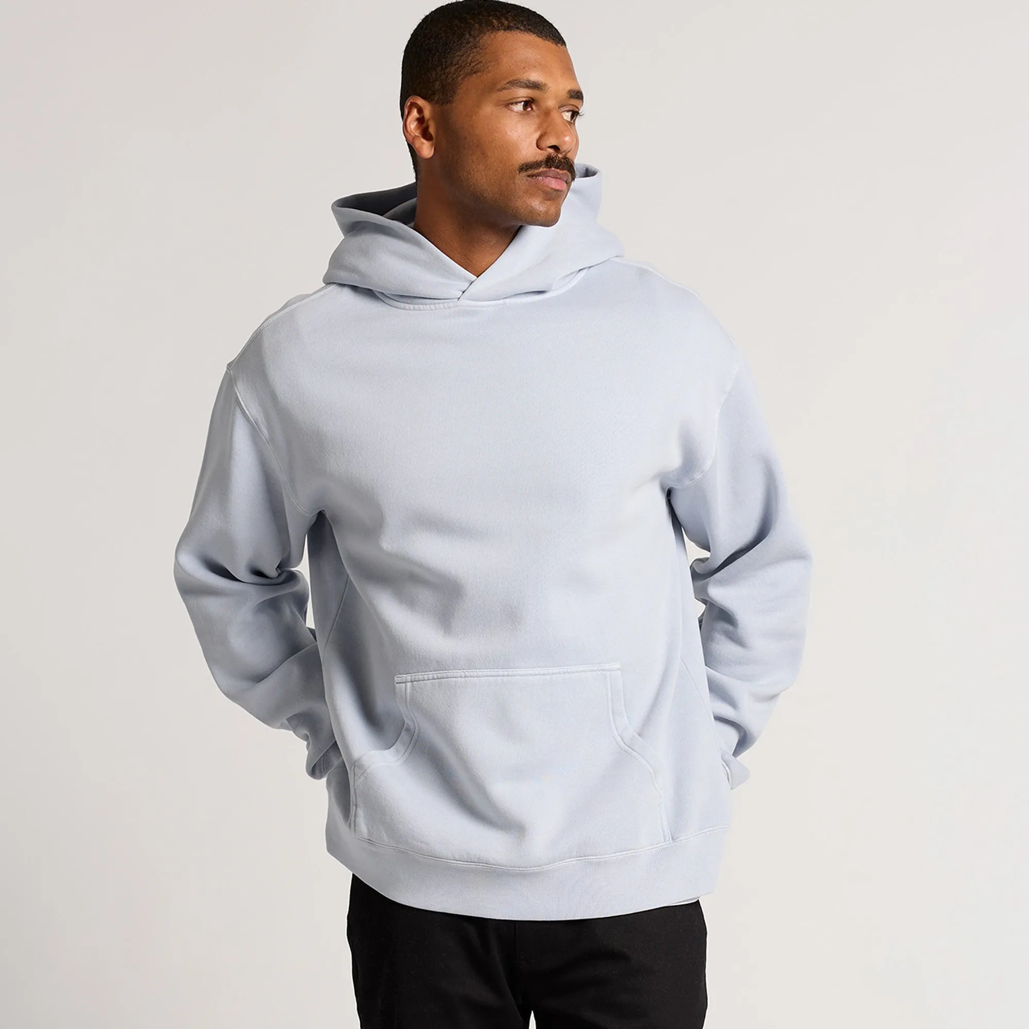 MENS RELAX FADED HOOD - 5166