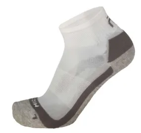 Mico anti-odor short multisport sock Light Weight Odor Zero X-Static 01613 001 white 