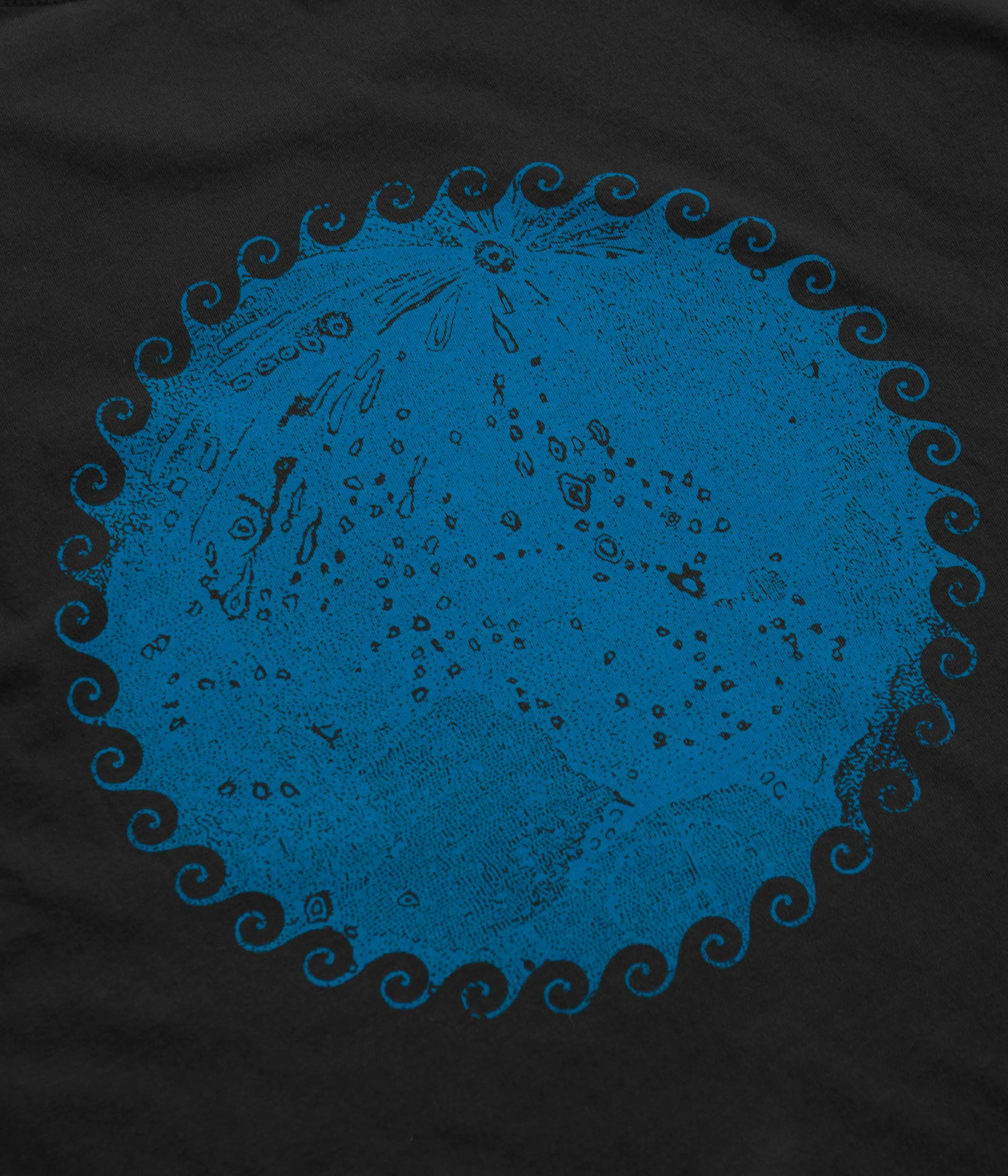 Mollusk Celestial T-Shirt - Faded Black