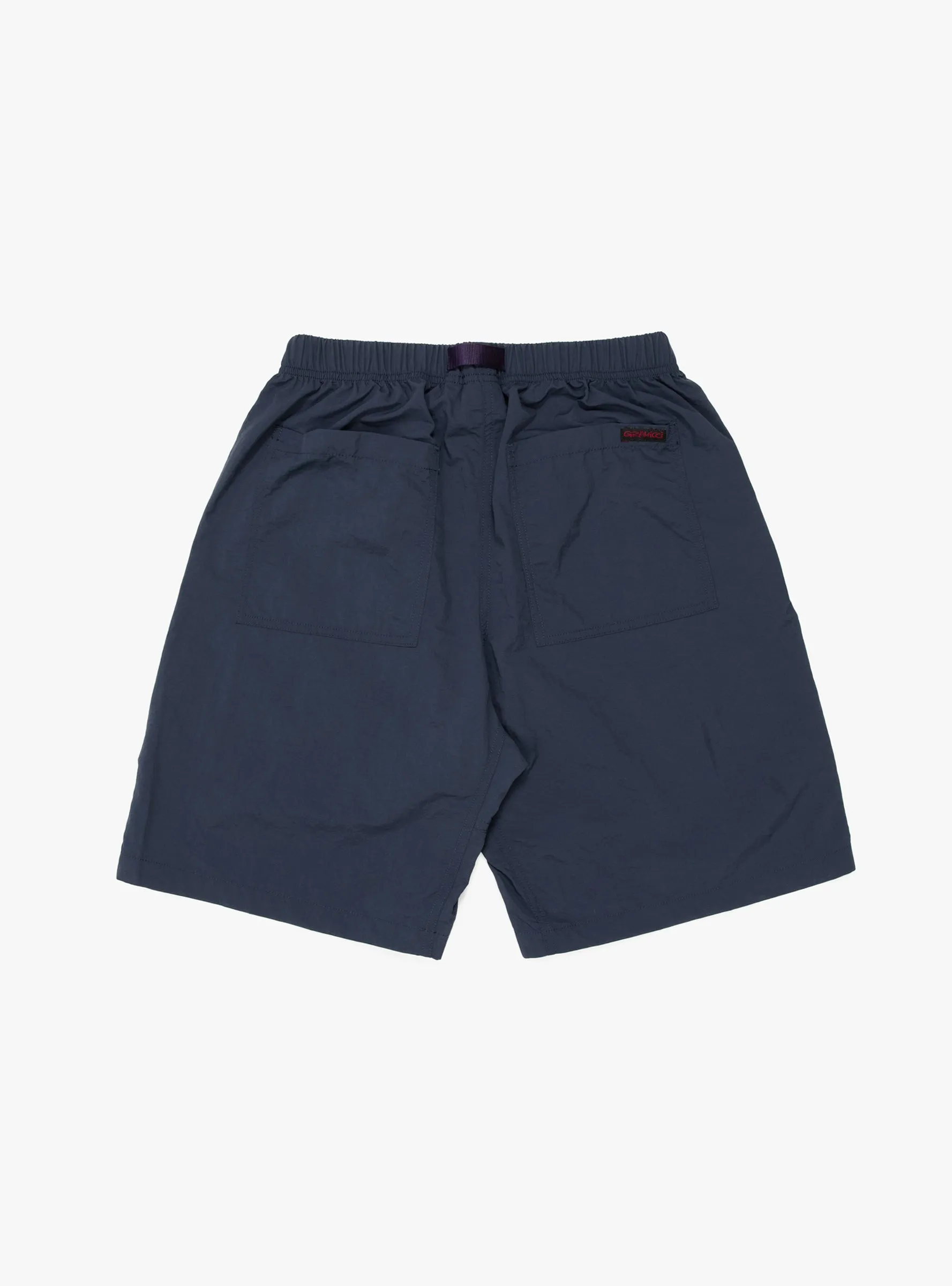 Nylon Loose Short Navy