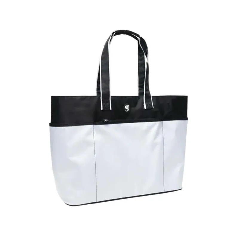 Oversized Beach Tote in White