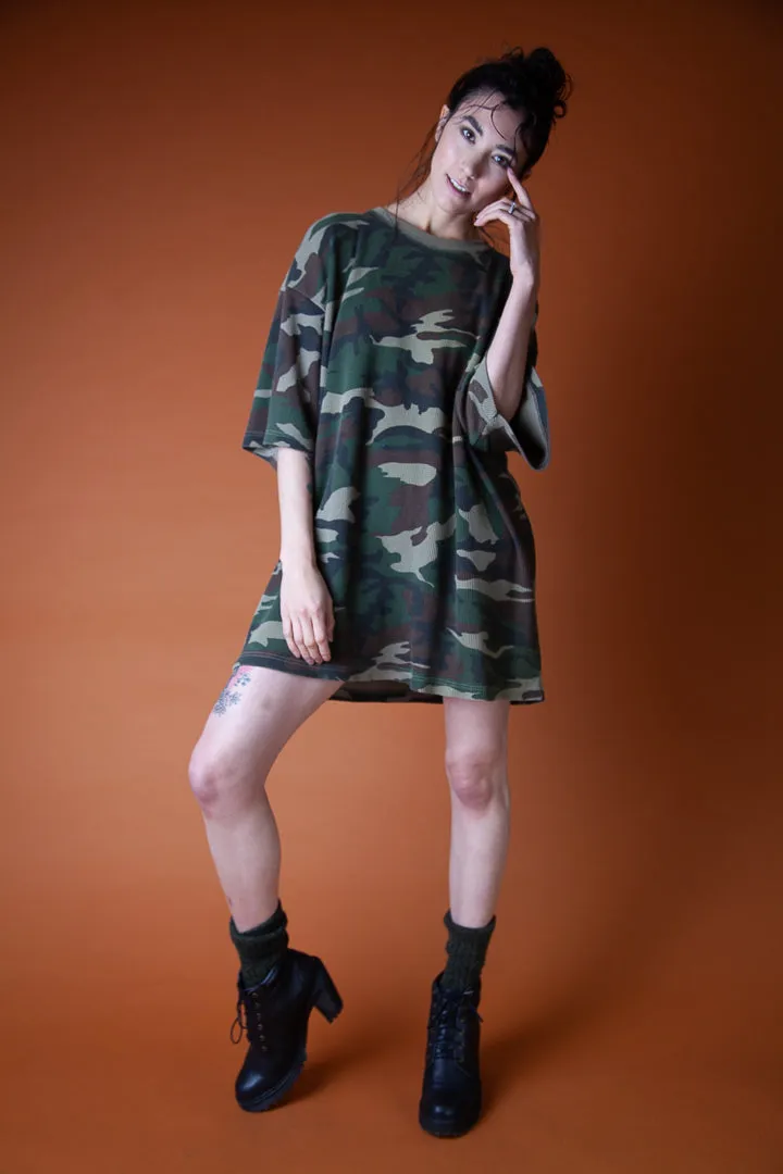 Oversized Camo T-Shirt