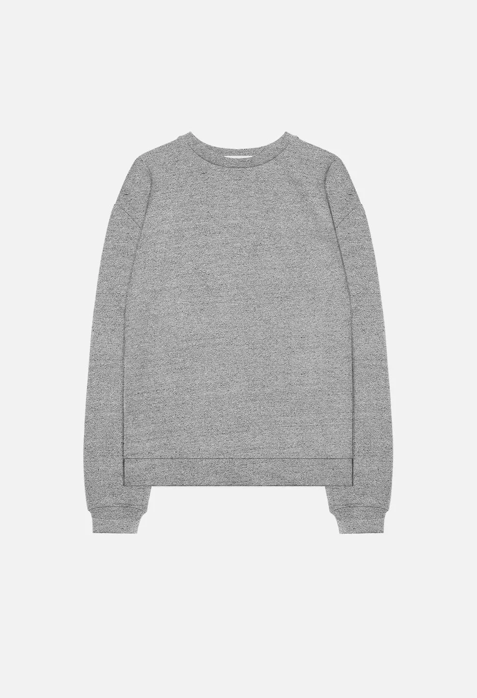 Oversized Crewneck Pullover / Dark Grey