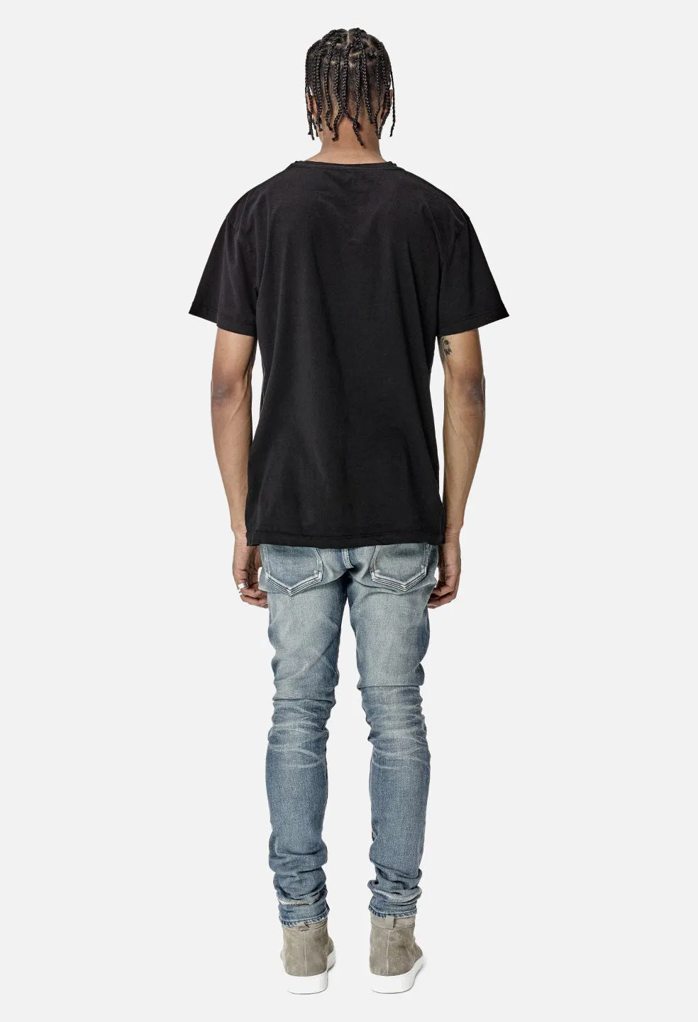 Oversized Pocket Tee / Black