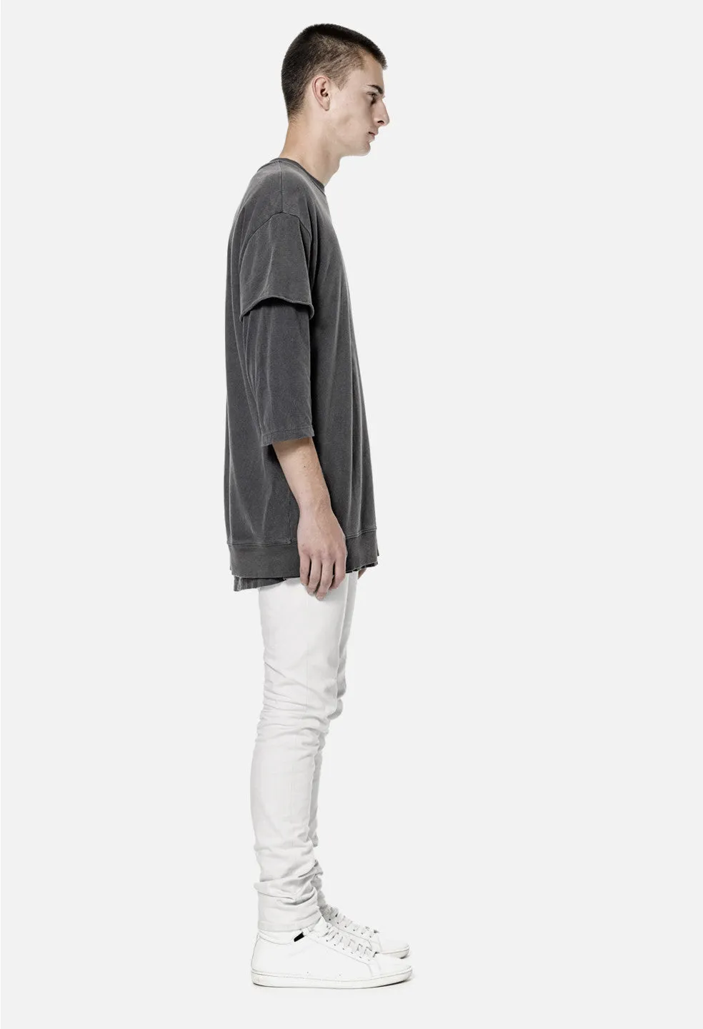 Oversized SS Crew / Black