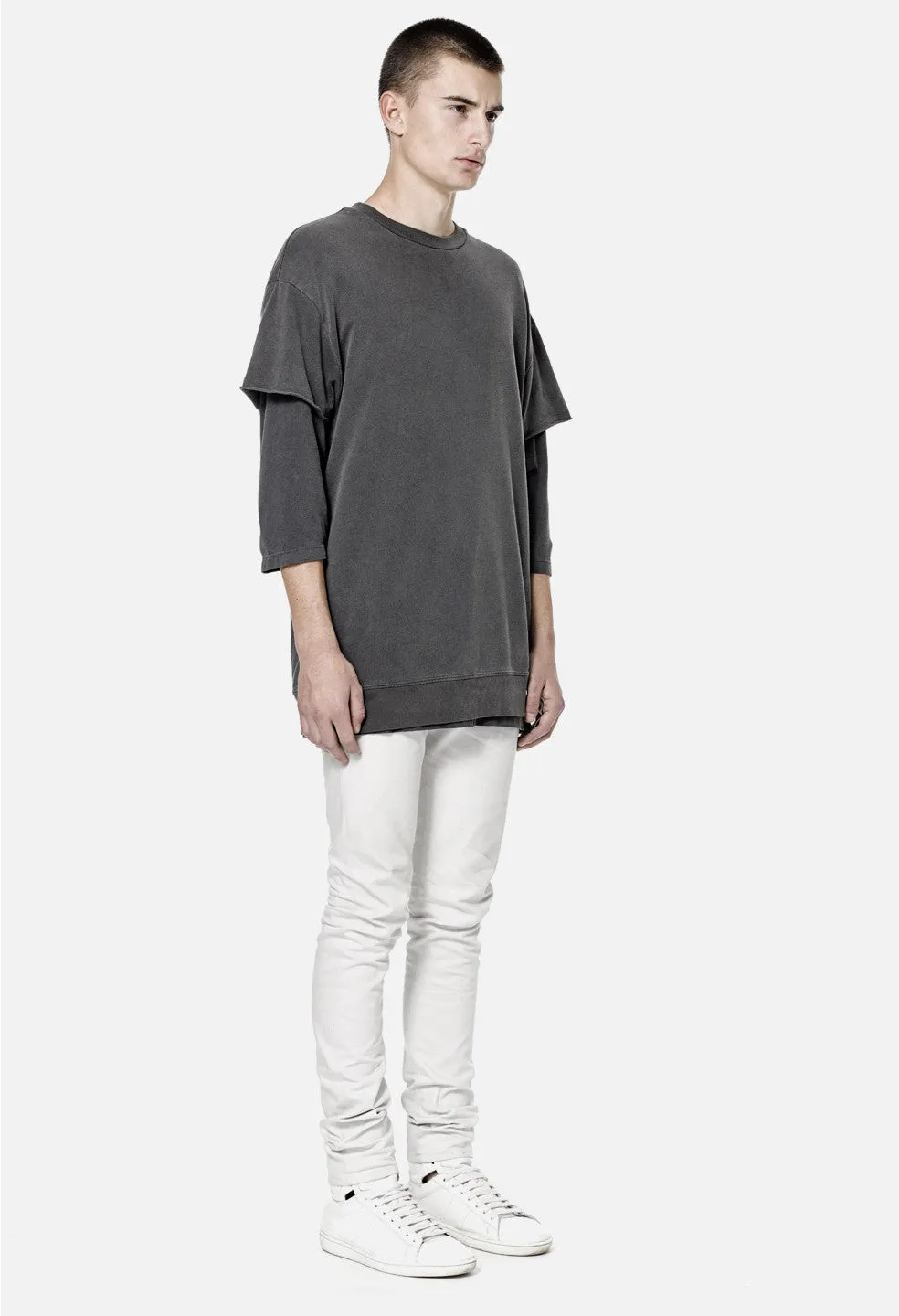 Oversized SS Crew / Black