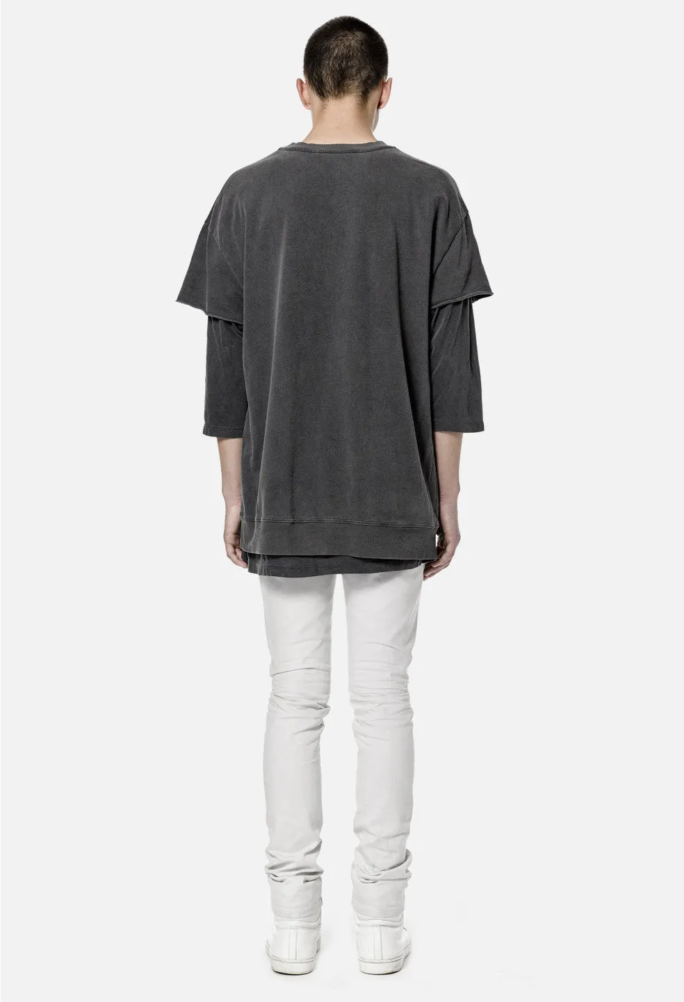 Oversized SS Crew / Black