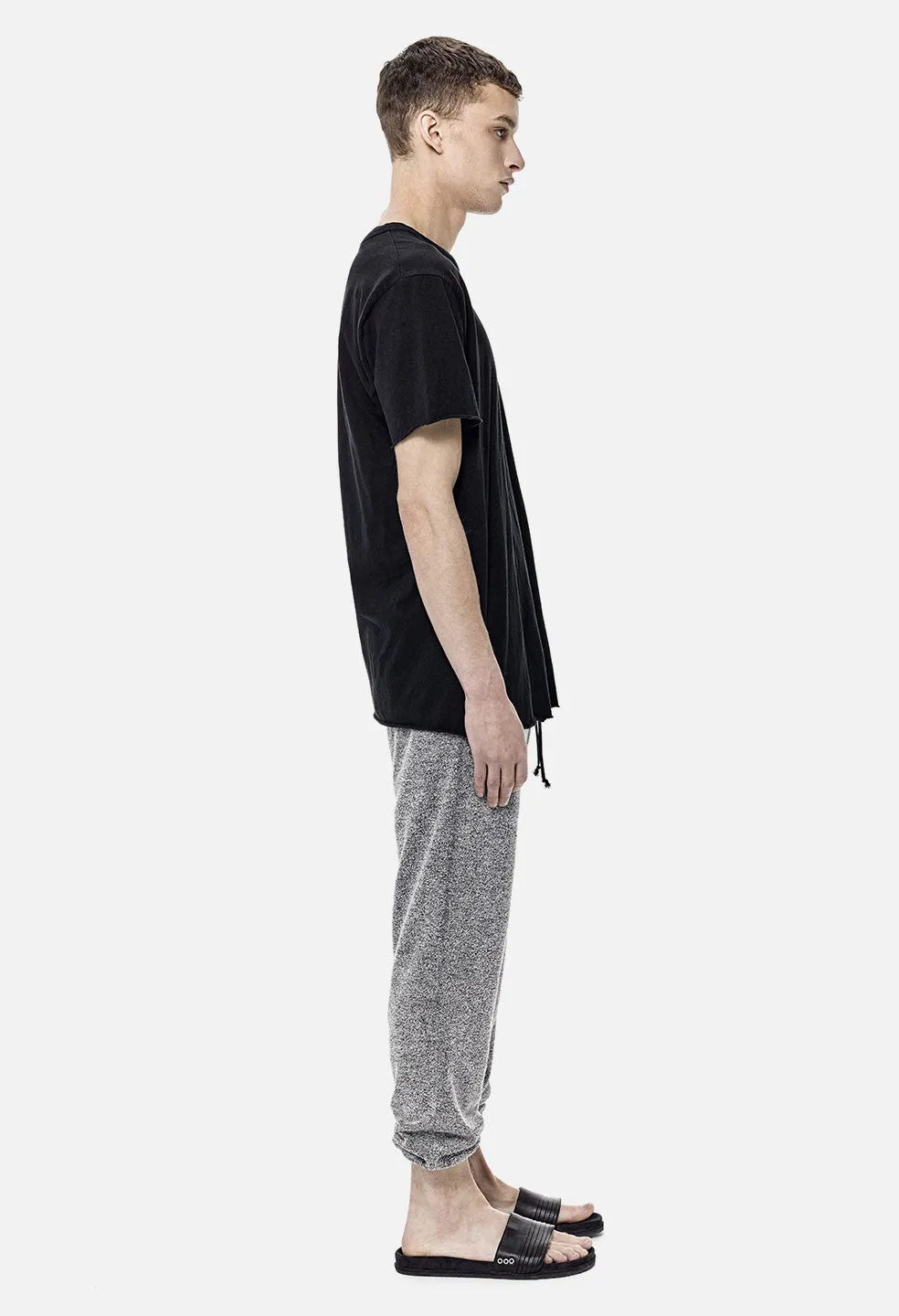 Oversized Sweatpants / Pile Black