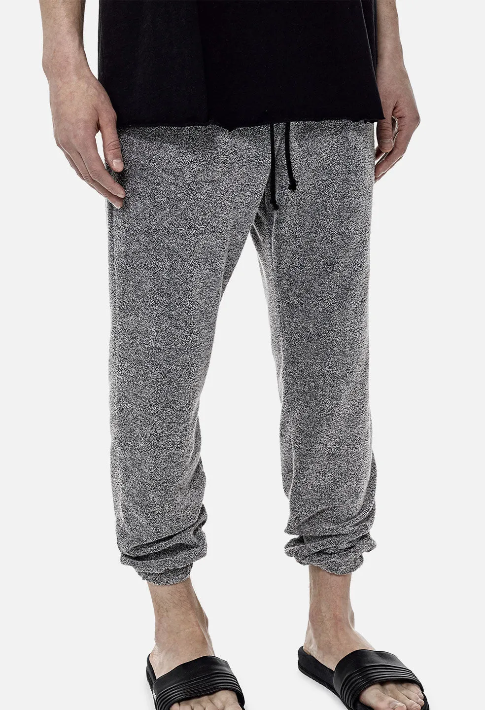 Oversized Sweatpants / Pile Black