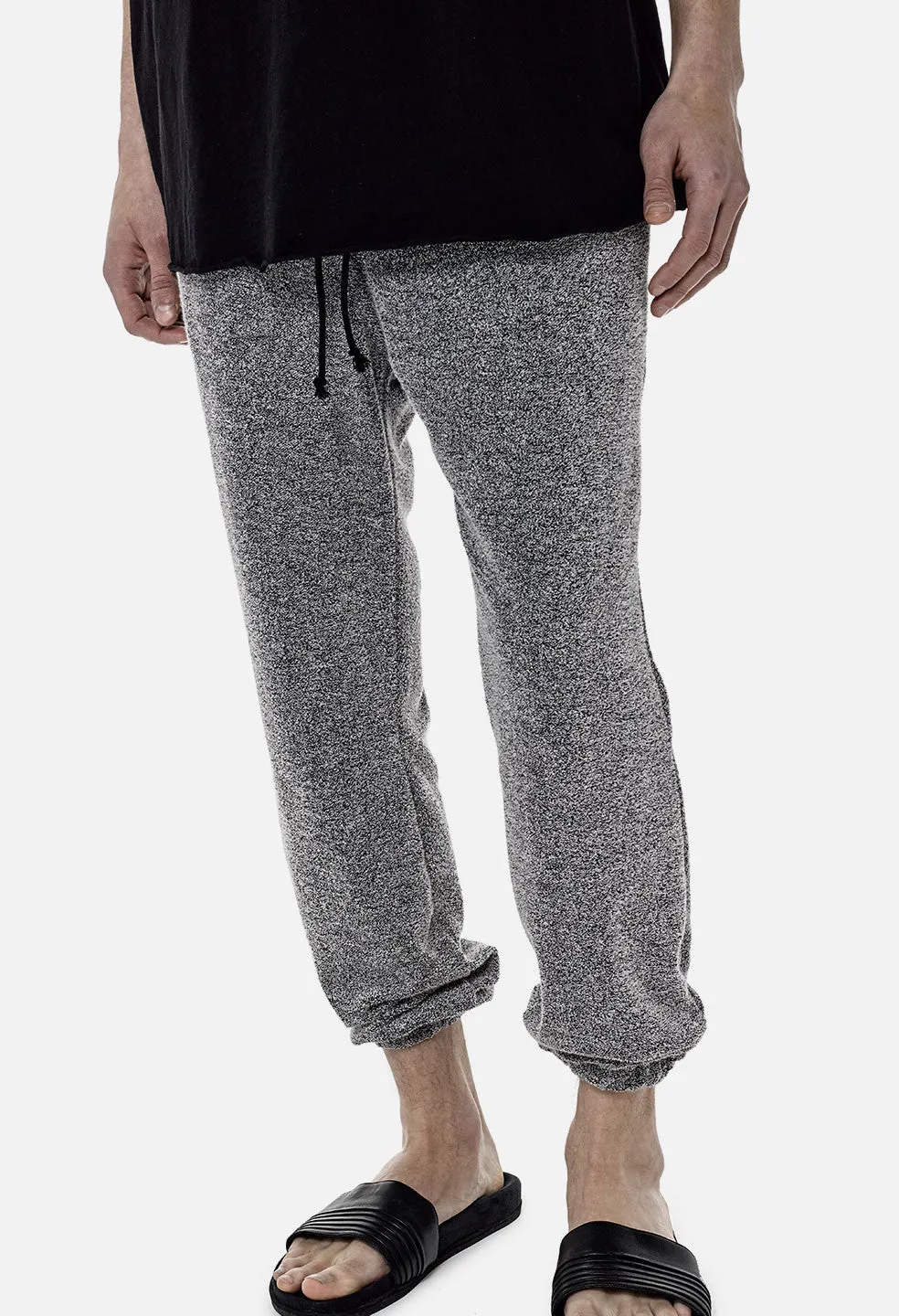 Oversized Sweatpants / Pile Black