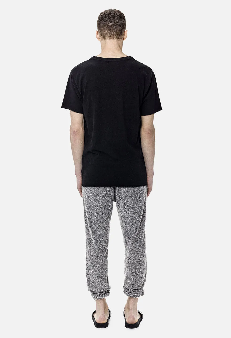 Oversized Sweatpants / Pile Black