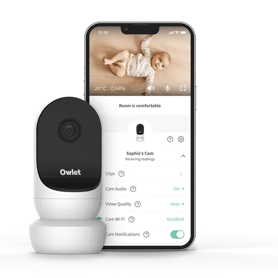 Owlet Monitor Duo PLUS (Smart Sock 3   Cam 2) - Mint