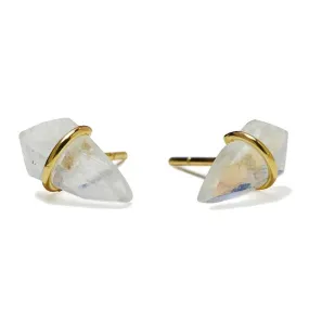 Page Sargisson Small Kite Handmade Labradorite Stud Earrings