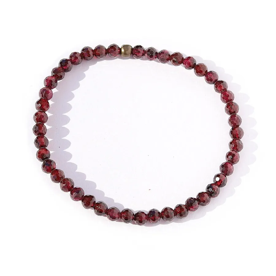 Passion Garnet Delicate Luxury Bracelet