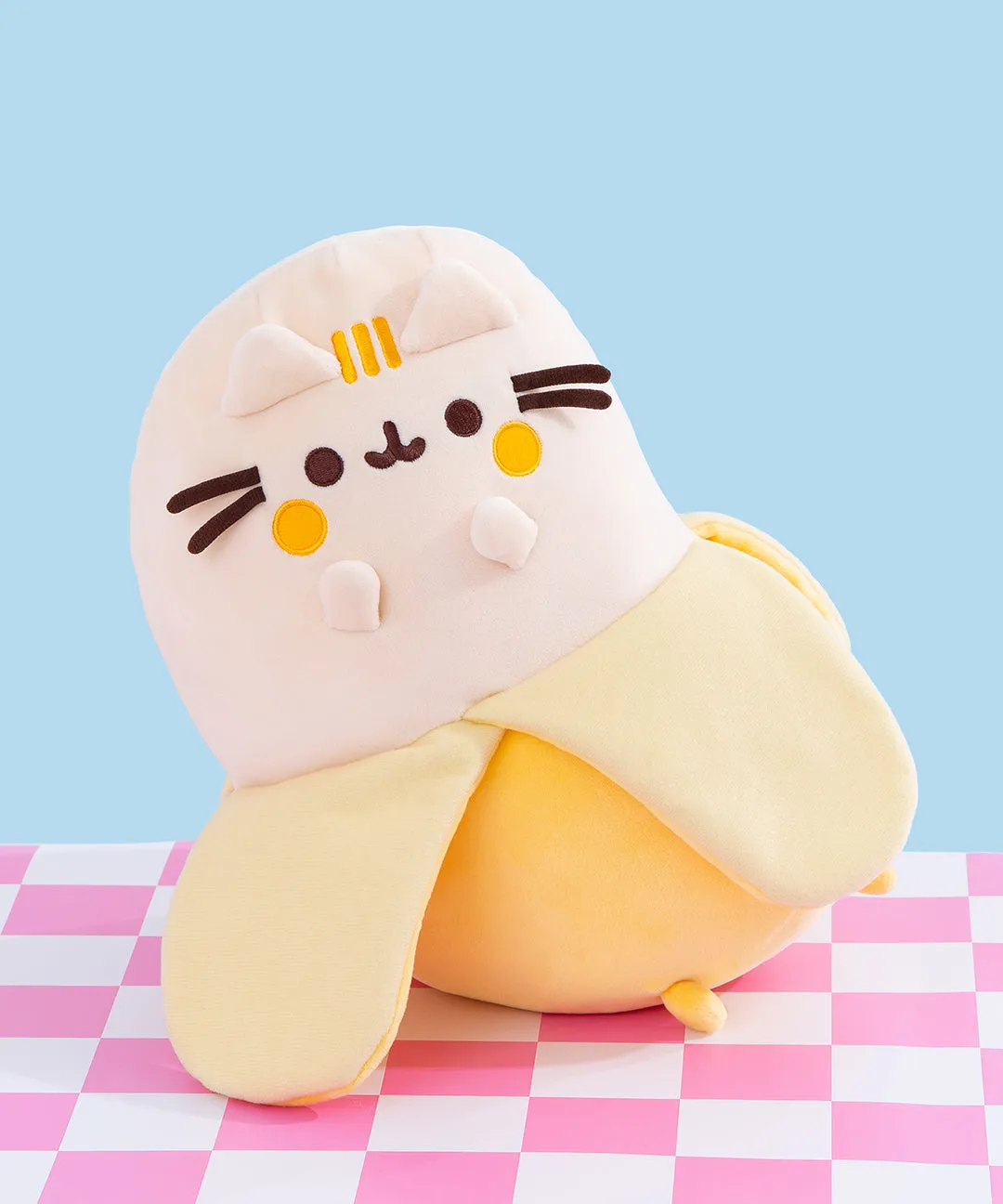 Adorable Pusheen Fruits Scented Banana Squishy Plush Toy - Perfect for Collectors and Gift Givers!