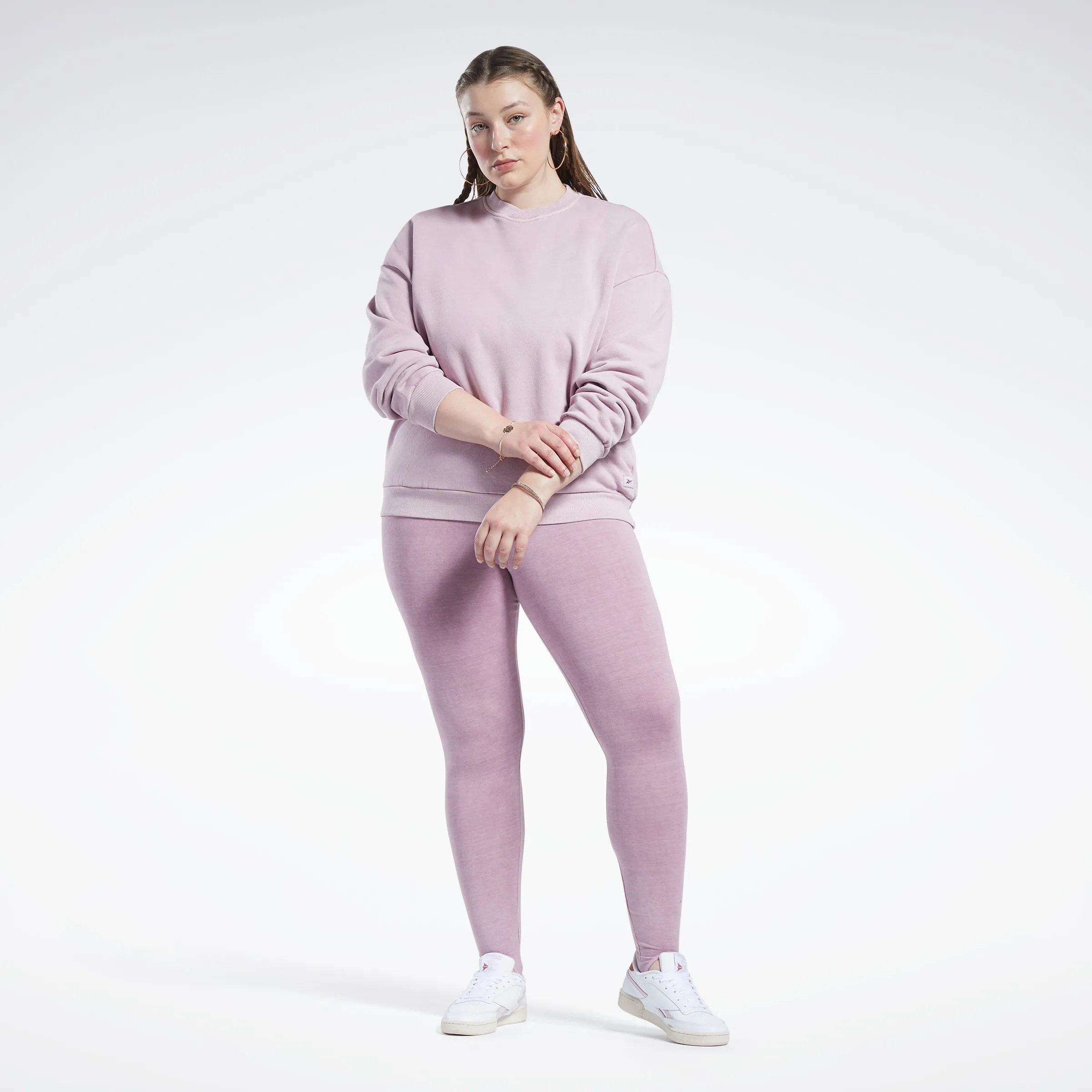 Reebok Apparel Women Classics Natural Dye Sweatshirt (Plus Size) Inflil