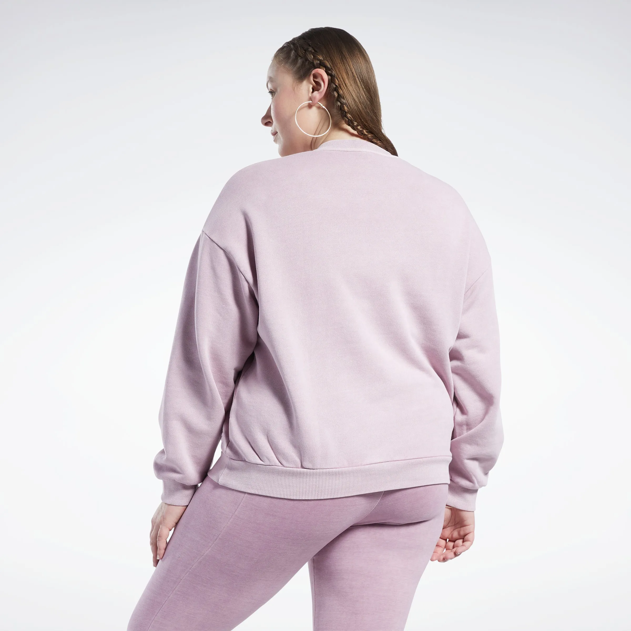 Reebok Apparel Women Classics Natural Dye Sweatshirt (Plus Size) Inflil