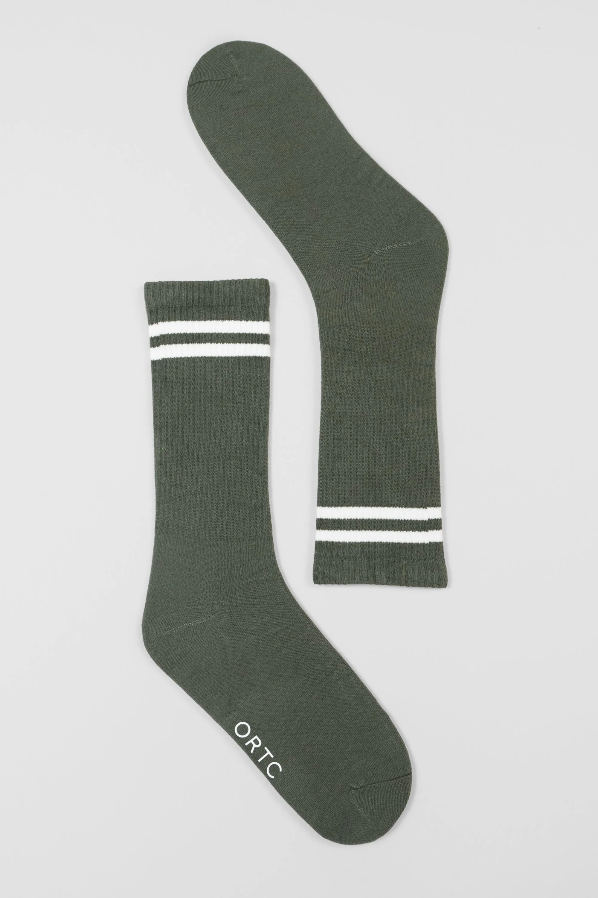 Ribbed Sports Sock Olive